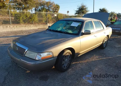 2005 Mercury Grand Marquis Gs from USA, damaged, VIN 2MEFM74W35X634447
